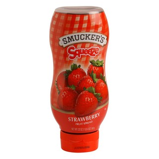 สมักเกอร์แยมสควีซสตรอเบอร์รี่ฟรุต 567กรัม Smackers, Squash, Strawberry, 567 grams