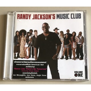 ซีดีเพลง ของแท้ ลิขสิทธิ์ มือ 2 สภาพดี...ราคา 199 บาท “Randy Jackson” อัลบั้ม “Randy Jacksons Music Club, Vol. 1”