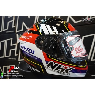 NHK Helmets รุ่น GP PRIME : Monlau | Black #1 🏁