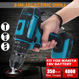 สว่านไฟฟ้าไร้สาย 10 มม . สําหรับ Makita 18v Battery In Stock