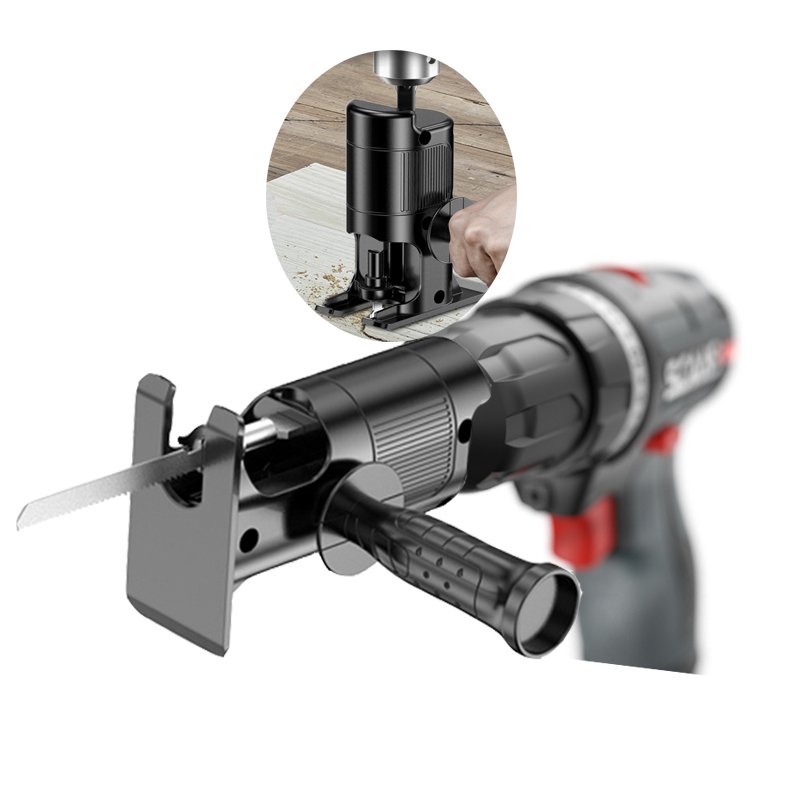 Conversion Head of Electric Screwdriver Drill To Reciprocating Saw Chuck Multifunctional