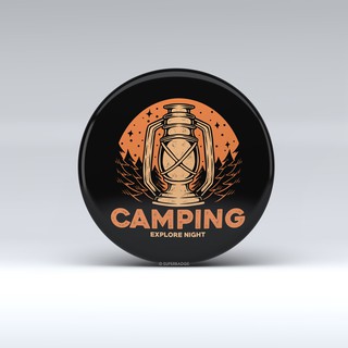 เข็มกลัด Vintage Adventure Camping Outdoor 201920