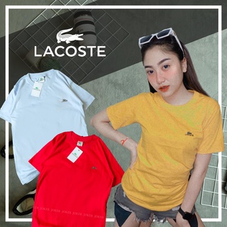 Lacoste Size S M L XL เสื้อแขนสั้นสอยปิ๊ก