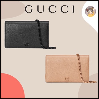 Gucci new GG Marmont chain wallet Shoulder Bags handbag clutch bag