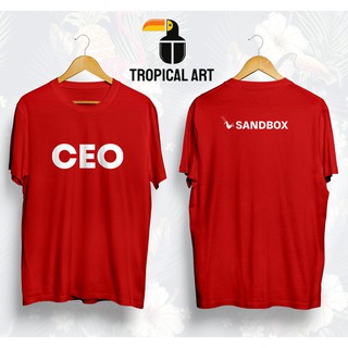 เสื้อยืด ผ้าฝ้าย พิมพ์ลายละครเกาหลี Ceo SANDBOX START UP/UNISEX 30S