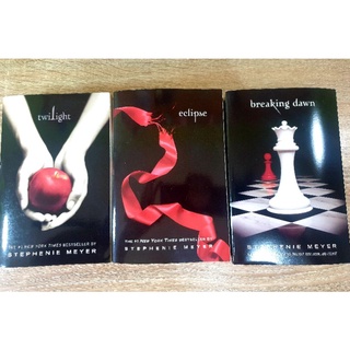 หนังสือ Twilight / Eclipse / Breaking Dawn / ฉบับ Eng