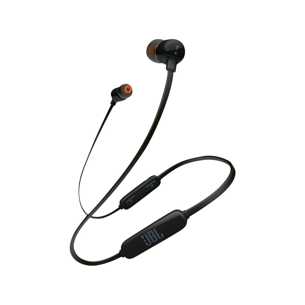 [การดำเนินการโดยตรง] JBL T110BT หูฟังบลูทู ธ ไร้สายในหูกีฬาที่ใช้ที่อุดหูสายแบนแม่เหล็กโทรศัพท์มือถือ