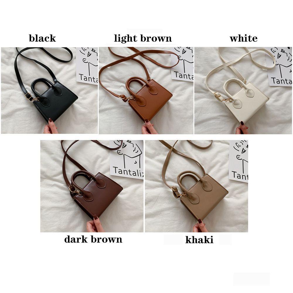 Mh กระเป๋าสะพายไหล่ ทรงสี่เหลี่ยม ใส่เหรียญได้