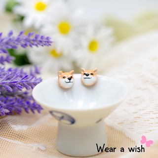 Earrings / ต่างหู : Shiba Inu / ชิบะ อินุ