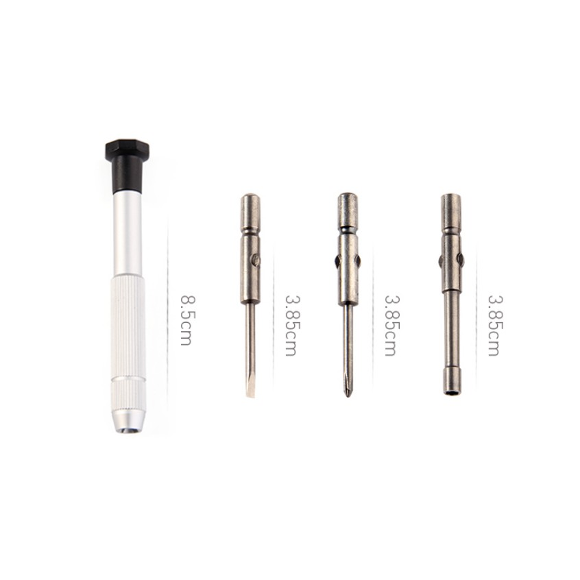 พร้อมส่ง ชุดไขควง Precision ไขควงอเนกประสงค์ ไขควงพกพา ไขควงซ่อมแว่นตา ไขควงซ่อมนาฬิกา มีหัวไขควงให้ 10 แบบ จัดส่งKerry
