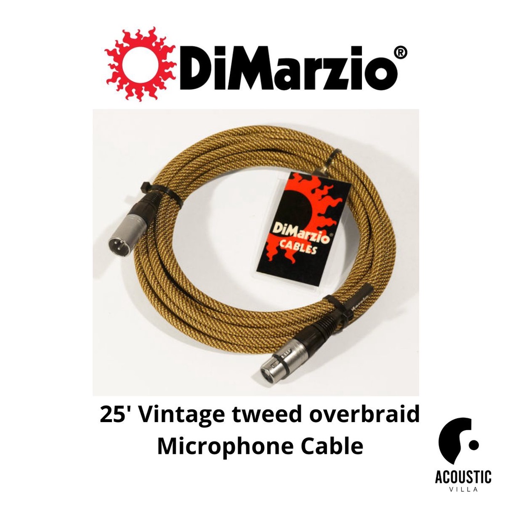 สายไมค์ DIMARZIO 25' Microphone Cable