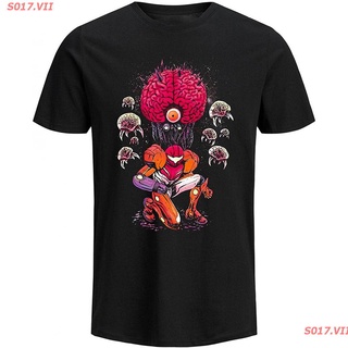 【hot sale】S017.VII New Metroidเสื้อยืดแขนสั้น Mother #Brain Shirt #Metroid T-Shirt Video Game Tee Birthday Gift P155258