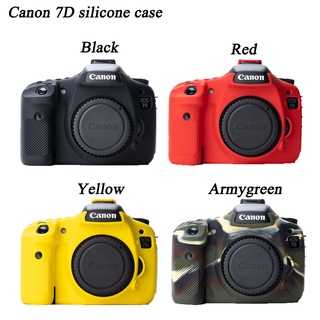 เคสซิลิโคนนิ่ม สําหรับกล้อง Canon 7D Canon 7D