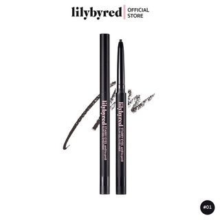 LILYBYRED STARRY EYES AM9 TO PM9 SLIM GEL EYELINER 0.14g. #01Matte Black (อายไลน์เนอร์)