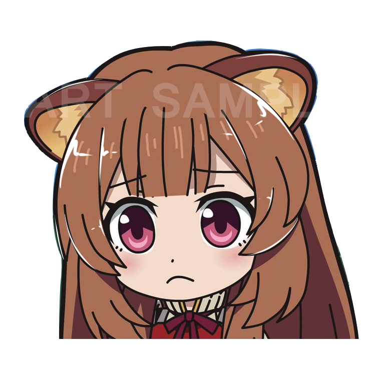 Raphtalia สติ๊กเกอร์ 2 ชิ้น ผู้กล้าโล่ผงาด Tate no Yuusha no Nariagari / the rising of the shield he