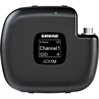 SHURE ADX1M=-P55 เครื่องส่งสัญญาณบอดี้แพ็คไร้สาย การป้องกันสัญญาณรบกวน ย่านความถี่ 694-703 MHz และ 748-758 MHz