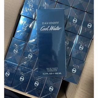 Davidoff Cool Water for Men 125ml (EDT) กล่องซีล แท้100%