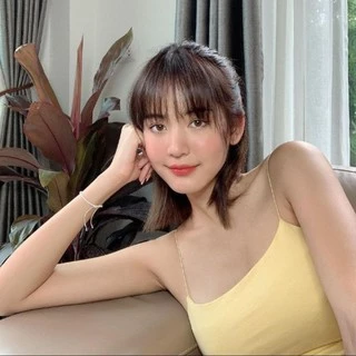 เสื้อสายเดี่ยวสายสปาเกตตี้ผ้าเรย่อน
