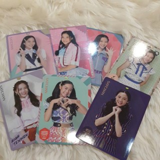 แยกใบ bnk48 premium card collection Satchan Normal