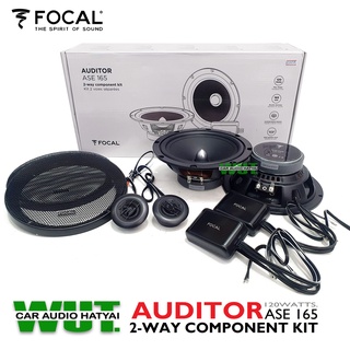 FOCAL AUDIOTOR ลำโพงเสียงกลางแหลม 6.5นิ้ว (แยกชิ้น) 2-way 2ทาง กำลังขับ 120วัตต์ Focal รุ่น ASE 165