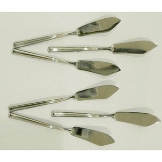 J&amp;G มีดสำหรับทาเนย สแตนเลส (Butter Knife) รุ่น CAD1/10 แพค 6 ชิ้น (Stainless)