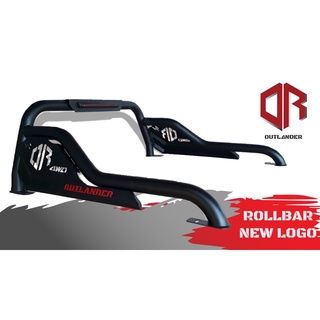 โรลบาร์แขนยาว รุ่นNewlogo มีไฟเบรค ไร้ข้อต่อ