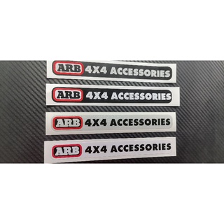 สติ๊กเกอร์ติดรถ ARB 4X4 ACCESSORIES งานตัดไดรคัท