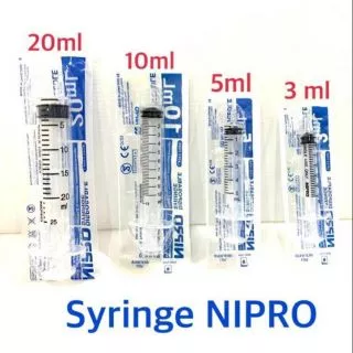 ไซริ้งค์ Syring NIPRO กระบอกฉีด สำหรับตวงของเหลว