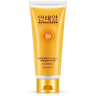 rorec ครีมกันแดด SUNSCREEN SPF30 PA+++ 80ml.