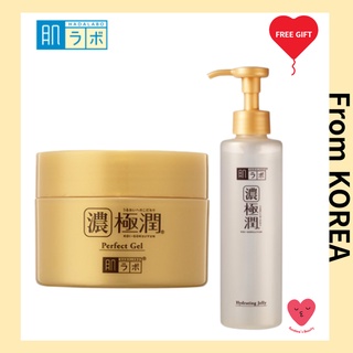 [hada Labo] Perfect gel 100g &amp; Perfect one step serum เซรั่มบํารุงผิวหน้า 180ml