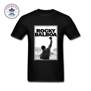 ใหม่ เสื้อยืดลําลอง แขนสั้น พิมพ์ลาย Y BALBOA POSTER movie N ROLL สําหรับผู้ชาย TYUI29842