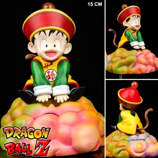 Figure ฟิกเกอร์ Model งานปั้น GK Dragon Ball Z ดราก้อนบอล แซด Son Gohan ซง โกฮัง ขี่เมฆ ลูกชายของโกคูกับจีจี้