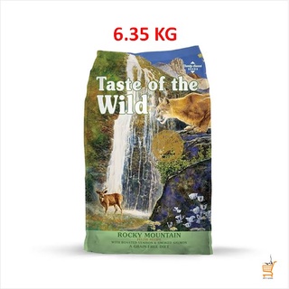 Taste of The Wild Rocky Mountain 6.35 KG [ 1 ถุง ] [14 LBS] อาหารแมว รสเนื้อกวางย่าง และ แซลม่อนรมควัน Venison &amp; Salmon