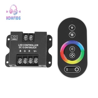 30A Contact RGB RF Remote Control DC 12V 24V 3Channelx10A 360W/720W Controller for LED Strip Light Accessoires SMD 5050