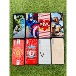 Case Samsung A7(2018) เคส​กระจก​3​มิติ​ เคสกระจก​