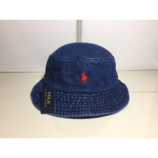 หมวกบักเก็ตยีนส์ Polo Ralph Lauren