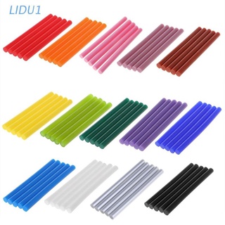 Lidu อุปกรณ์กาวละลายสีสันสดใส 7X100 มม. 1 ชิ้นสําหรับซ่อมแซมของเล่น Diy