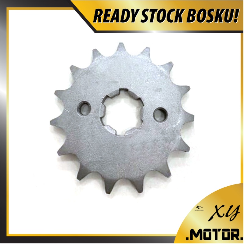 RXZ Y100 415 428 เกียร์หมุนหน้า 15T SPROCKET DEPAN RXZ Y100