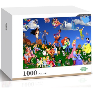 Disney-bambi จิ๊กซอว์ไม้ เกมครอบครัว เกมจิ๊กซอว์ตกแต่งปาร์ตี้ 1000 ชิ้น