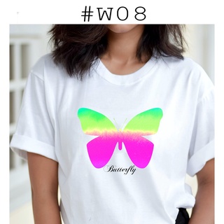 เสื้อยืดพิมพ์ลายผีเสื้อ (Butterfly)