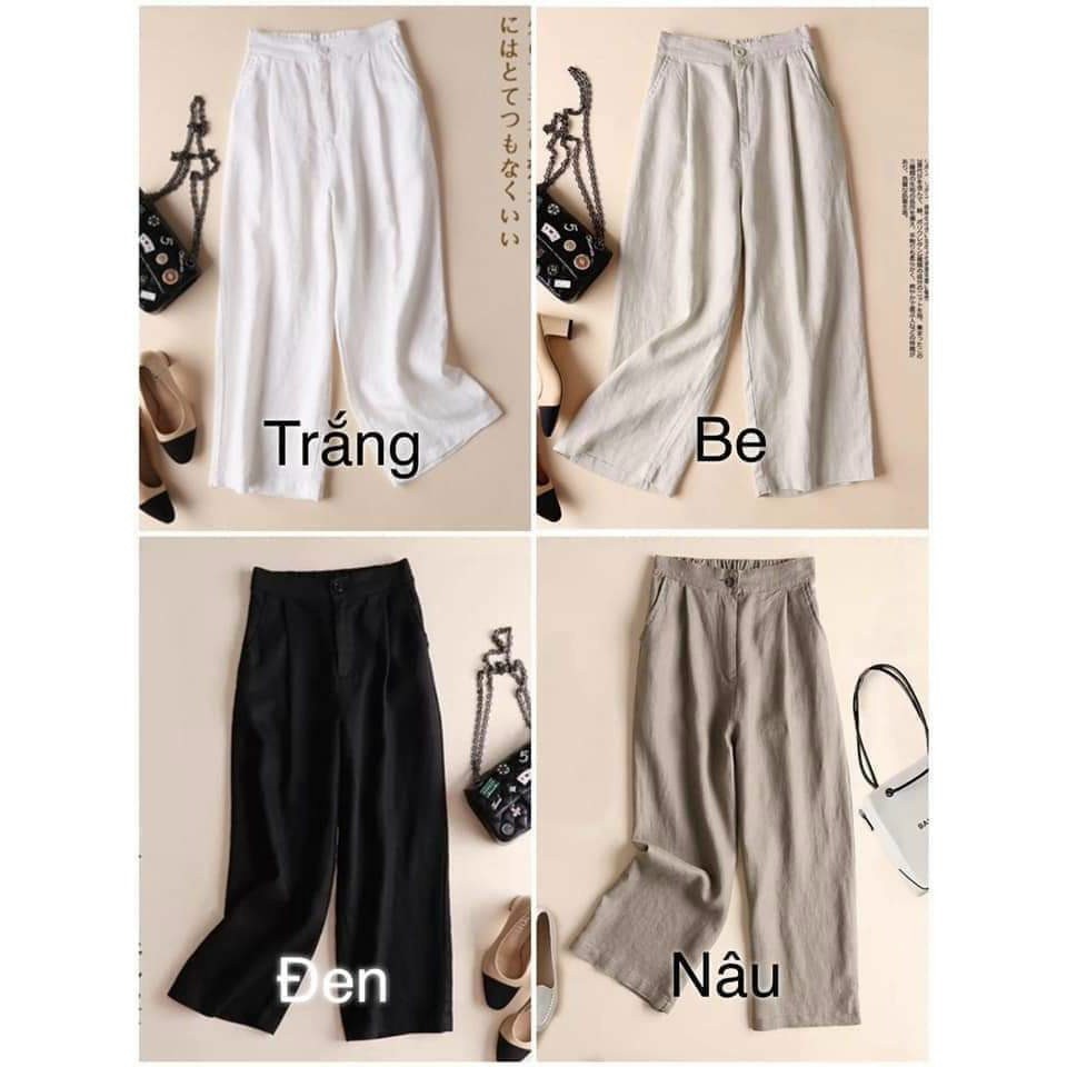 LOT 88 - HIGH-WAIST WIDE-TUBE กางเกงผู้หญิง - หลอดยืดผมยาว 88 ซม.