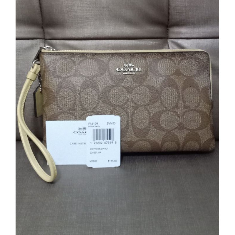 coach 2Zip Lสีเหลือง💯สั่งวันนี้ส่งฟรีทันทีถูกที่สุด⚡