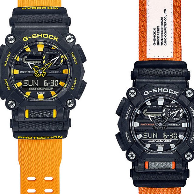 New Gshock GA-900 series GA-900A GA-900A-1A9 GA-900A-1  ประกันศูนย์ cmg 1 ปี(GA-900C-1A4 ส้ม)