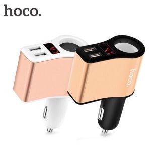 Hoco Z10 ของแท้ 100% อุปกรณ์ชาร์จในรถยนต์ 3 in 1 Car Charger