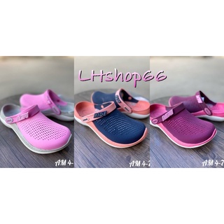 🌸รองเท้าตวโต 🐊 Crocs literide Clogs รุ่นใหม่ สีใหม่ สินค้าพร้อมส่ง37-40