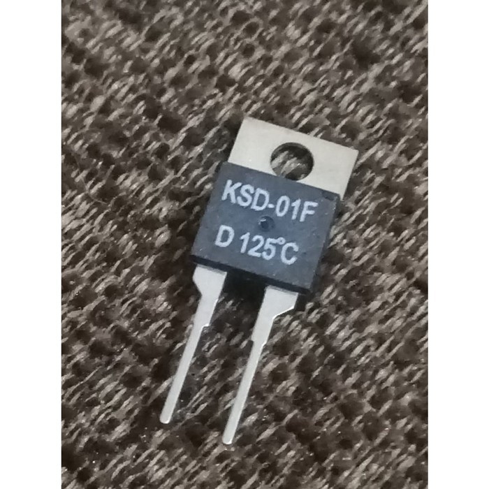 KSD-01F KSD01 KSD 01 D 125C NC สวิตช์ความร้อนอุณหภูมิเซ็นเซอร์ความร้อน