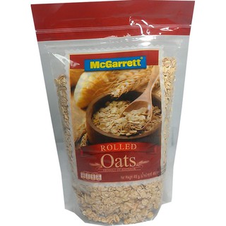 แผ่นข้าวโอ๊ Rolled Oats McGarrett ขนาด 1000g ถุงใหญ่ สุดคุ้มในราคาพิเศษ