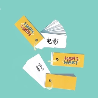 แฟลชการ์ด/flash card 🐕🌷﹆യ HSK 1-4 การ์ดคำศัพท์ ภาษาจีน🇨🇳 °•*Handmade ✦ พร้อมส่ง💖