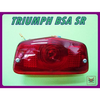 TRIUMPH BSA SR MOTORCYCLE VINTAGE TAILLIGHT TAILLAMP "ACCESSORIES" // ไฟท้ายชุด ไฟท้ายแต่ง ทรงไทรอัมพ์