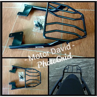 CB500X แร๊กหลัง แร๊กท้าย ตะแกรงท้าย ตะแกรงหลัง Rear Rack Honda CB500X ไม่ต้องถอดจับมือท้าย เหล็กหนา